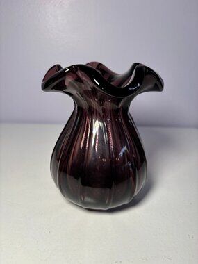 Vintage Amethyst Vase #6